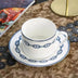 Criativo Europeu Bone China Café Xícaras Casa Café Leite Caneca Pratos Xícara de Chá da Tarde Conjunto de Pratos Com Caixa de Presente Presente de Natal