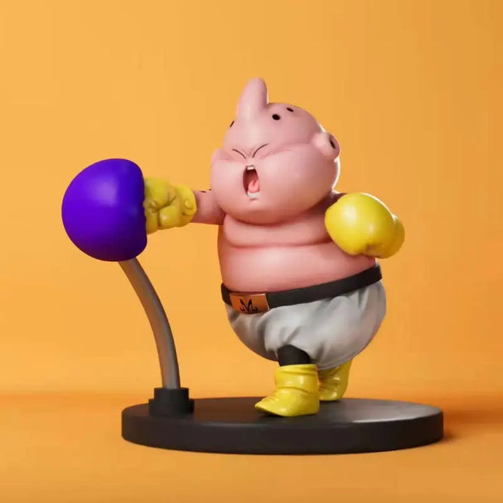 5pcs/set Fitness Body Building Dragon Ball Majin Buu Bonito figura Coleção Modelo Brinquedos Figuras de Ação Anime Figura