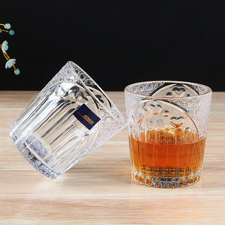 Novo Conjunto de Seis Peças de Vidro Bar KTV Whisky Copo de Vinho Estrangeiro Restaurante Copo de Suco 6 Pcs Evento