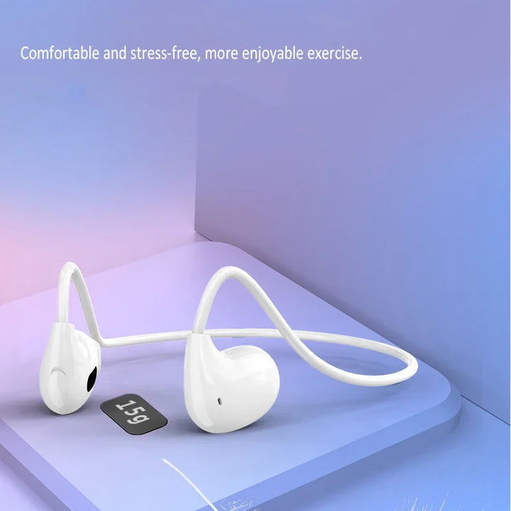Xiaomi Wireless Bluetooth 5.3 Fones de ouvido Fone de ouvido à prova d'água de condução de ar Fones de ouvido esportivos estéreo com microfone