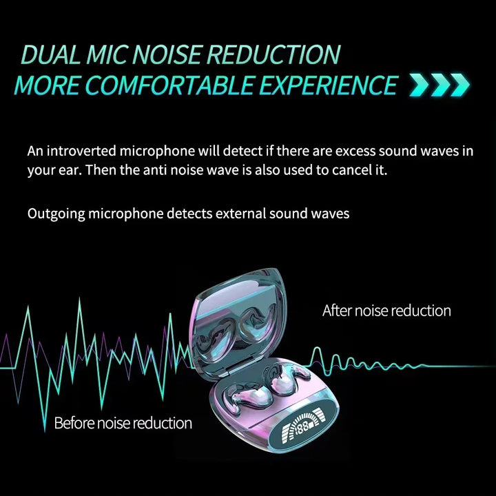 Xiaomi MD528 Fones de ouvido Bluetooth Mini redução de ruído Esportes Fones de ouvido de corrida Fones de ouvido para jogos à prova d'água Fone de ouvido com música