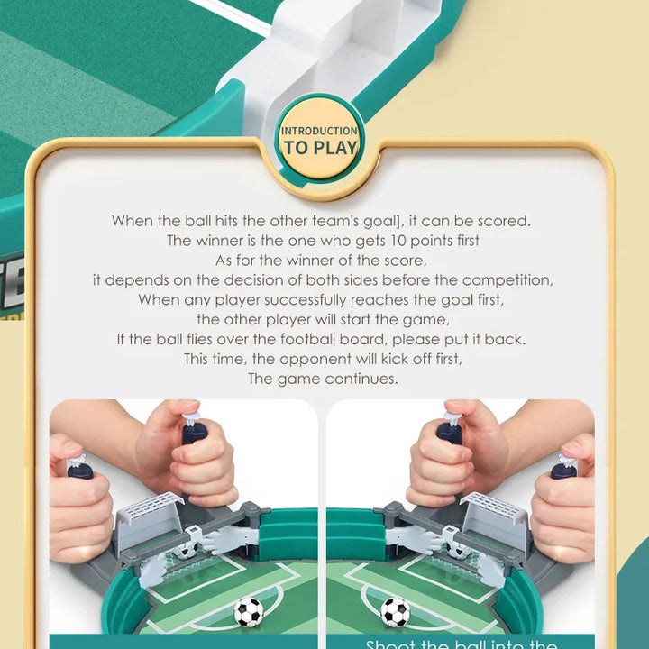 Jogo de futebol de mesa, jogo de futebol para duas pessoas, jogos de quebra-cabeça interativos para pais e filhos, futebol de mesa para presentes infantis
