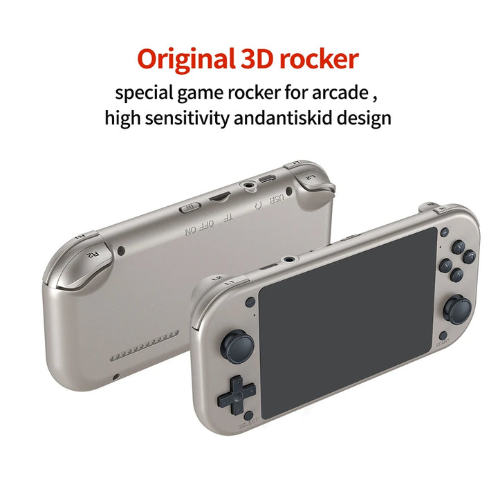 M17 Console de jogos Retro Handheld Video Game Console Open Source Linux System 4,3 polegadas IPS Screen Portable Pocket Video Player