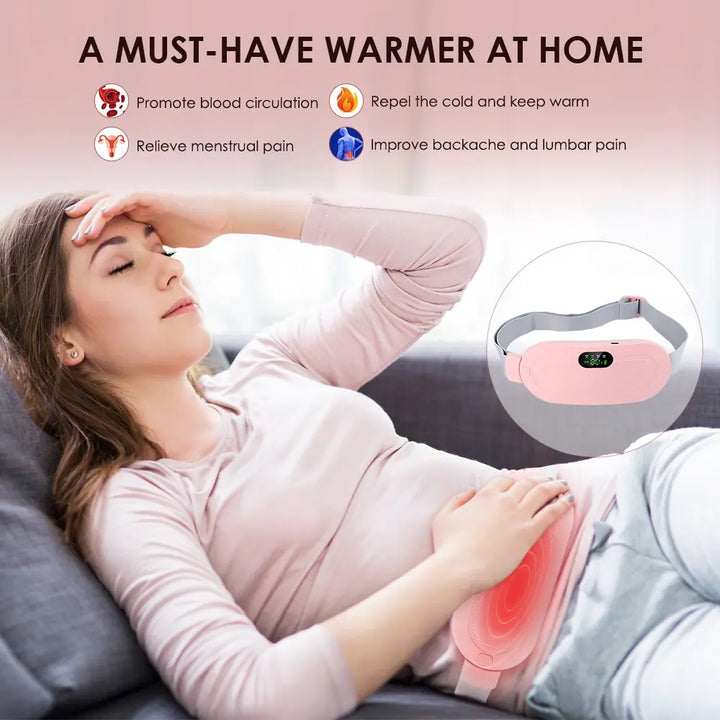 Almofada térmica menstrual inteligente