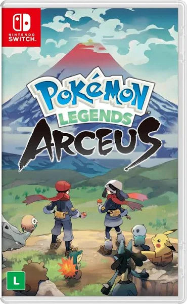 Nintendo Switch Ofertas de Jogos Plataforma Pokemon Legends Arceus Suporte 13 Idiomas TV Mesa Portátil